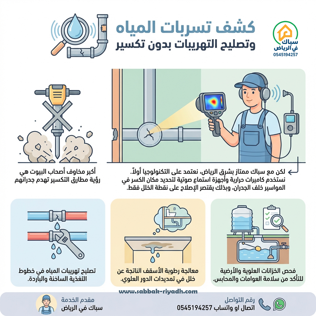 سباك شرق الرياض