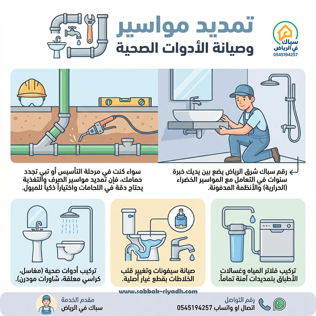 سباك شرق الرياض