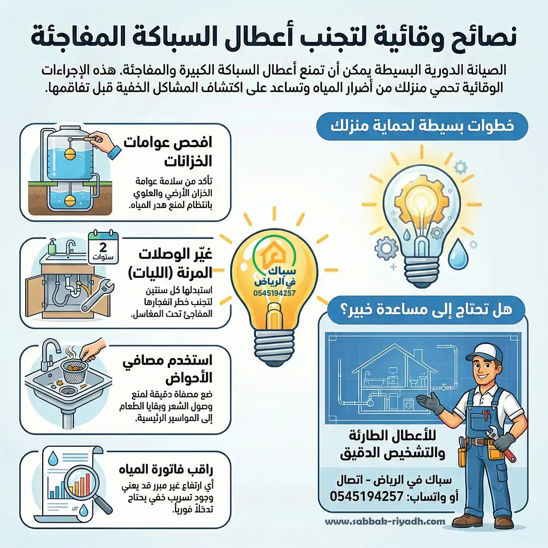 سباك قريب مني الرياض