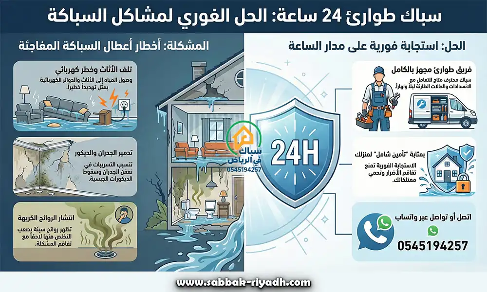 رقم سباك بالرياض محترف